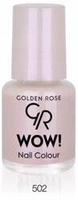 GOLDEN ROSE Wow Nail Color mini lakier do paznokci 502 perłowy 6ml