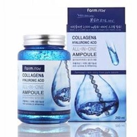 FARMSTAY Collagen & Hyaluronic Acid All-In-One Ampoule 250ml