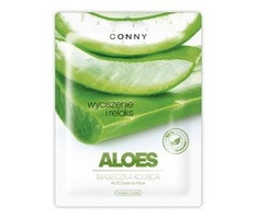 CONNY maska na twarz kojąca Aloes płat 23g 