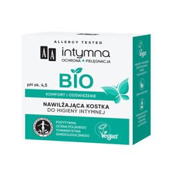AA Intymna Bio nawilżająca kostka do higieny intymnej 80g (Termin do 06-2023)