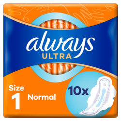 ALWAYS Ultra Normal Plus podpaski higieniczne 10szt