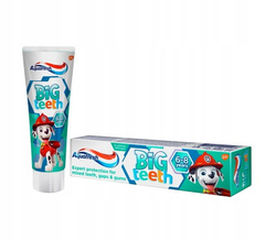 AQUAFRESH Big Teeth pasta do zębów dla dzieci 6-8 lat Psi Patrol 50ml 