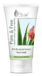 AVA Pure&Free żel do mycia twarzy Aloe Vera & Betaine 150ml