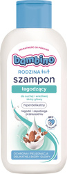 BAMBINO Rodzina szampon do suchej i wrażliwej skóry głowy Łagodzący 400ml