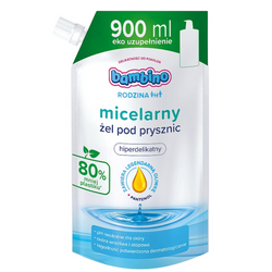 BAMBINO Rodzina żel pod prysznic hiperdelikatny Micelarny 900ml zapas