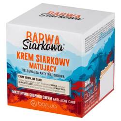 BARWA Siarkowa - krem siarkowy matujący 50ml 