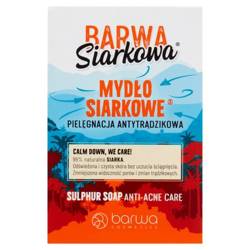 BARWA Siarkowa - mydło siarkowe antytrądzikowe 100g