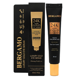 BERGAMO 24k Luxury Gold serum pod oczy przeciwzmarszczkowe 60szt 