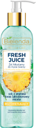 BIELENDA Fresh Juice Żel micelarny Sok z Anansa i Kwas Laktobionowy 190g