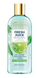 BIELENDA Fresh Juice płyn micelarny Sok z Limonki i Kwas Salicylowy 500ml