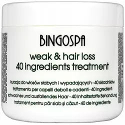 BINGOSPA Kuracja do włosów 40 aktywnych składników 500g