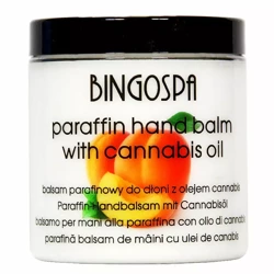BINGOSPA Paraffin Hand Balm parafinowy balsam do dłoni Morela 250g