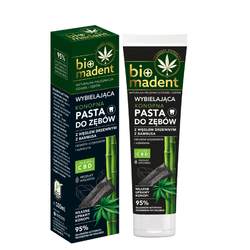 BIO MADENT pasta do zębów Konopna wybielająca 100ml