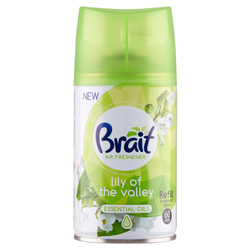 BRAIT Essential Oils wkład do automatycznych odświeżaczy powietrza Lily of the Valley 250ml 