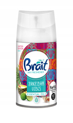 BRAIT Essential Oils wkład do automatycznych odświeżaczy powietrza Zanzibar Vibes 250ml 