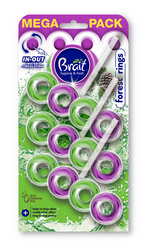 BRAIT Hygiene & Fresh 2-fazowa kostaka do WC Forest Rings 3x45g