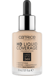 CATRICE HD Liquid Coverage Foundation podkład 010 Light Beige 30ml