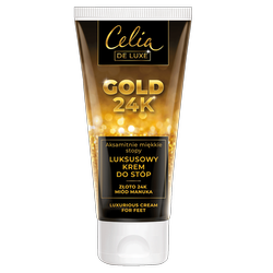 CELIA De Luxe Gold 24k luksusowy krem do stóp 80ml
