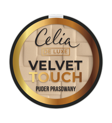 CELIA De Luxe Velvet Touch puder prasowany 103 Sandy Beige 9g