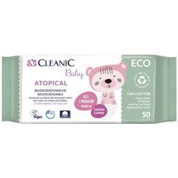 CLEANIC Eco Baby chusteczki dla niemowląt 50szt