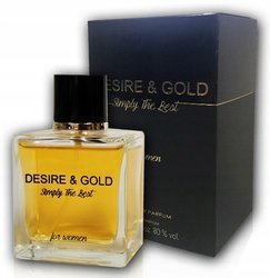 COTE AZUR Women Desire & Gold Simply The Best edp 100ml