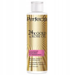 DAX Perfecta 24k Gold & Rose Oil mleczko do demakijażu luksusowe 200g 