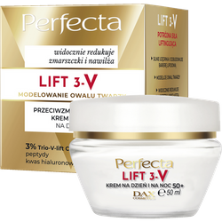 DAX Perfecta Lift 3-V krem do twarzy przeciwzmarszczkowy 50+ 50ml 