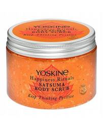 DAX Yoskine Happiness Rituals peeling cukrowy do ciała Satsuma 300g