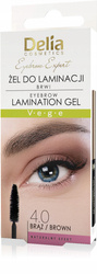 DELIA Eyebrow Expert żel do laminacji brwi 4.0 Brąz 4ml