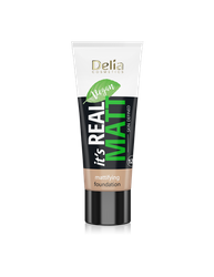 DELIA Real Matt podkład matujący 104 Sand 30ml