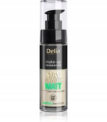 DELIA Stay Flawless Matt Defined podkład matujący 401 30ml  TERMIN 09-2024