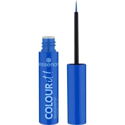 ESSENCE Colour It! Liquid eyeliner w pędzelku 01 Royal Blue 3ml