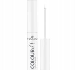 ESSENCE Colour It! Liquid eyeliner w pędzelku 02 White 3ml 