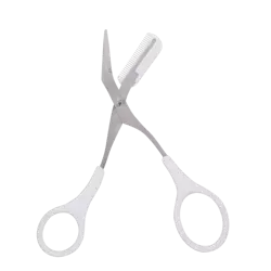 ESSENCE nożyczki i szczoteczka do brwi Eyebrow Scissors & Comb