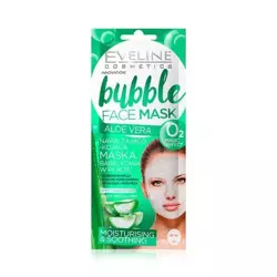 EVELINE Bubble Face Mask maska bąbelkowa w płacie Aloes 1szt