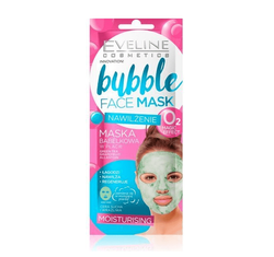 EVELINE Bubble Face Mask nawilżająca maska bąbelkowa w płacie 1szt