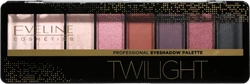 EVELINE Eyeshadow paleta cieni do powiek 01 Twilight 8x1,2g