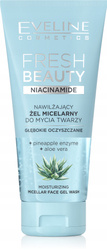 EVELINE Fresh Beauty żel micelarny do mycia twarzy z Niacynamidem 150ml