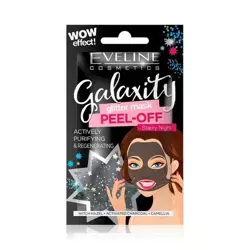 EVELINE Galaxity Glitter Mask Peel-off maseczka oczyszczająco-regenerująca 10ml (Termin do 23.10.2022)