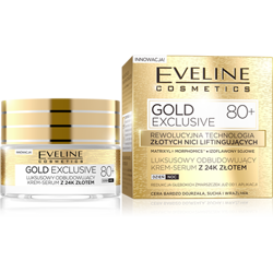 EVELINE Gold Exlusive 80+ krem-serum odbudowujące 50ml