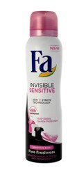 FA Invisible Sensitive dezodorant w sprayu Pure Freshness 150ml