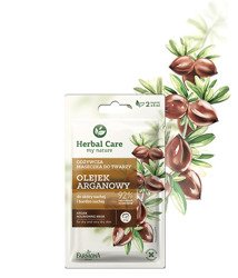 FARMONA Herbal Care odżywcza maseczka do twarzy Olejek Arganowy 2x5ml
