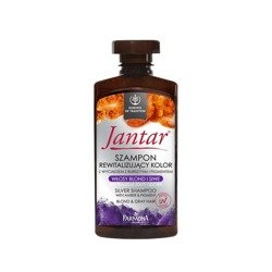 FARMONA Jantar szampon rewitalizujący kolor włosy Blond i Siwe 330ml