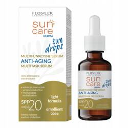 FLOSLEK Sun Care Derma multifunkcyjne serum do twarzy SPF20 Anti-Aging 30ml
