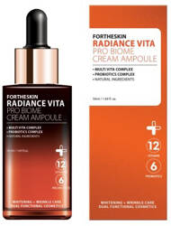 FOR THE SKIN Radiance Vita ampułka do twarzy rozjaśniająca kremowa z Witaminami 50ml