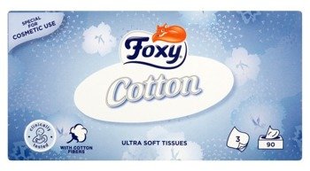 FOXY Cotton chusteczki higeniczne 90szt /4259