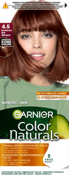 GARNIER Color Naturals Creme krem koloryzujący do włosów 4.5 Kasztanowy Brąz