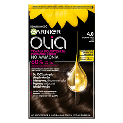 GARNIER Olia New farba do włosów 4.0 Ciemny Brąz 