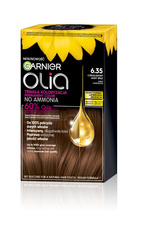 GARNIER Olia New farba do włosów 6.35 Czekoladowy Jasny Brąz 