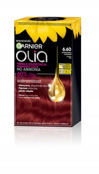 GARNIER Olia New farba do włosów 6.60 Intensywna Czerwień 